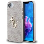 Case Guess 4G Big Logo for iPhone 16e pink