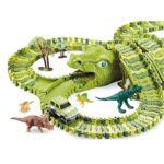 Large Racing Track, Dino Park Extralink Toys, Car, Dinosaur, Dinosaur Park, XXL, 240 Pieces - imagine 3