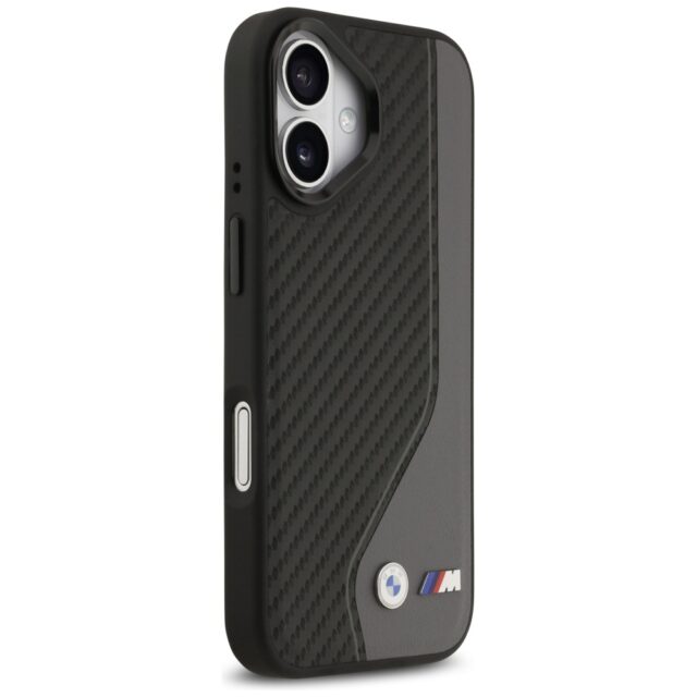 Case BMW M Carbon Logo MagSafe for iPhone 17 anthracite - imagine 4