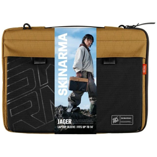 Laptop Sleeve Skinarma Jager 14" brown - imagine 5