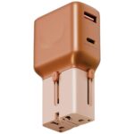 Wall charger Energea TravelGo Adapter 35 USB-A/USB-C 35W orange