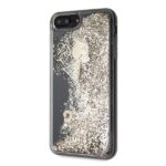 Guess GUHCI8LGLHFLGO iPhone 7/8 Plus gold hard case Glitter Hearts - imagine 2