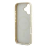 Guess GUHMP16SPGHSMME iPhone 16 6.1" beige hardcase Grained Ring MagSafe - imagine 7