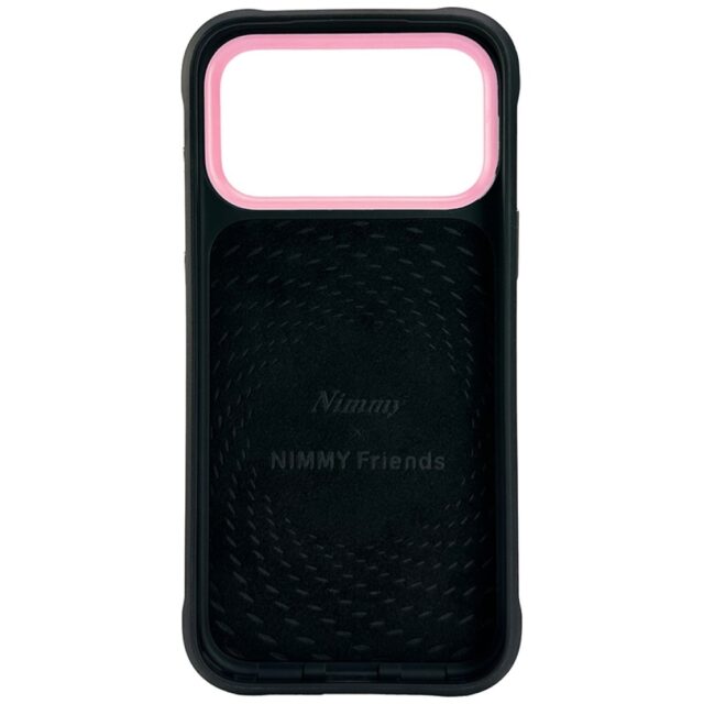 Case Nimmy Glasses Cool Cat for iPhone 17 Pro black - imagine 4