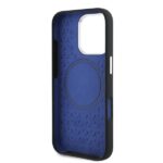 Mercedes MEHMP16X23SUMBK iPhone 16 Pro Max 6.9" black hardcase Silicone Blue Stripe MagSafe - imagine 7
