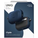 Case UNIQ Clyde for AirPods Pro 3 gen blue-grey - imagine 6