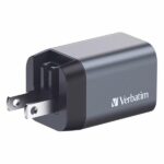 Verbatim GaN 35W Wall Charger USB-C/USB-A + EU/UK/US Adapter GNC-35 32200