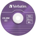 CD-RW Verbatim COLOUR SL 700MB 8-12X 5-pack Multicolor 43167 - imagine 4