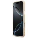 Guess Peony Hot Stamp Script MagSafe Case for iPhone 17 Pro Max Beige - imagine 5