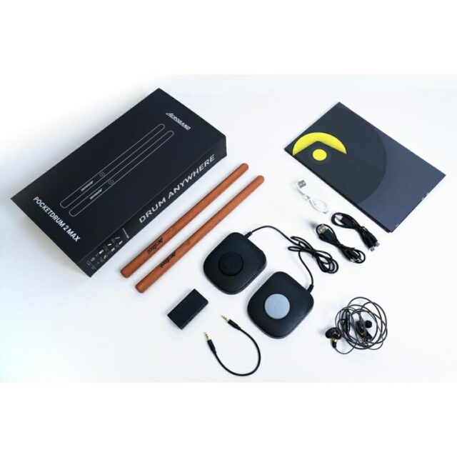 Portable electronic drum kit         AeroBand PocketDrum 2 Max brown - imagine 7