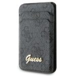 Guess Wallet Card Slot Stand GUWMSHG4SHK black MagSafe 4G Classic Logo