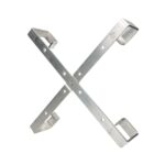 Extralink | Four arms frame for cable storage | 500 x 500 x 70mm - imagine 2