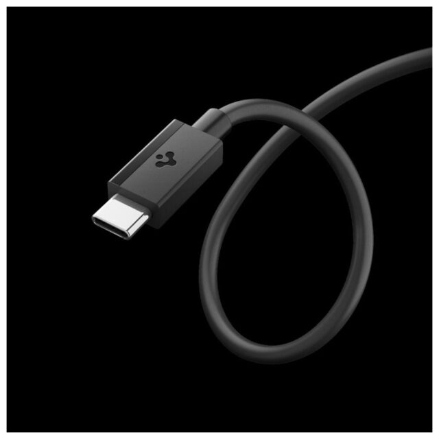 Spigen EB6020CC Essential USB-C Cable 60W 2m black - imagine 3