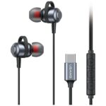 USAMS EP-48 Stereo Earphones USB-C tarnish