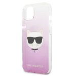 Karl Lagerfeld KLHCP13SCTRP iPhone 13mini 5,4" hardcase pink Choupette Head - imagine 6