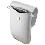 Hello Kitty HKOWBPGHDLMS Silver Leather Handbag with Metal Logo and Chain - imagine 3