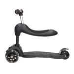 Extralink Kids Scooter Boss Ride Black - Children's Balance Bike - imagine 2