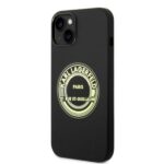 Karl Lagerfeld KLHCP14SSRSGRCK iPhone 14/ 15 / 13 6,1" hardcase black Silicone RSG - imagine 2