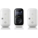 Electronic nanny Motorola PIP15-2 Audio with two baby units white-black