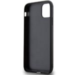 Karl Lagerfeld KLHCN613DMKRLK iPhone 11/ Xr 6.1" black hardcase 3D Rubber Multi Logo - imagine 7