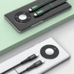 AWEI CL-111T USB-C to USB-C60W cable black - imagine 2