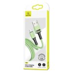 USAMS U52 microUSB 2A Fast Charge Cable 1m green SJ435USB02 (US-SJ435)