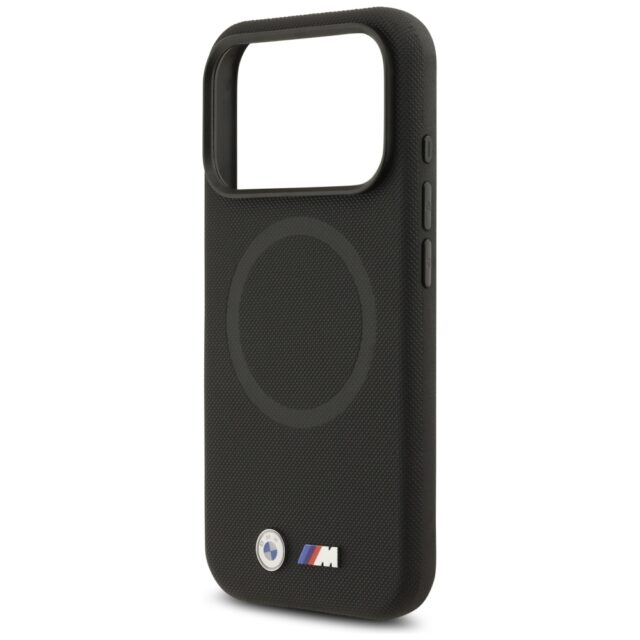 BMW M FW Metal Logo MagSafe Case for iPhone 17 Pro Max Black - imagine 6