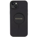 Guess GUHMP15MPSAHMCK iPhone 15 Plus / 14 Plus 6.7" black hardcase Saffiano MagSafe - imagine 3