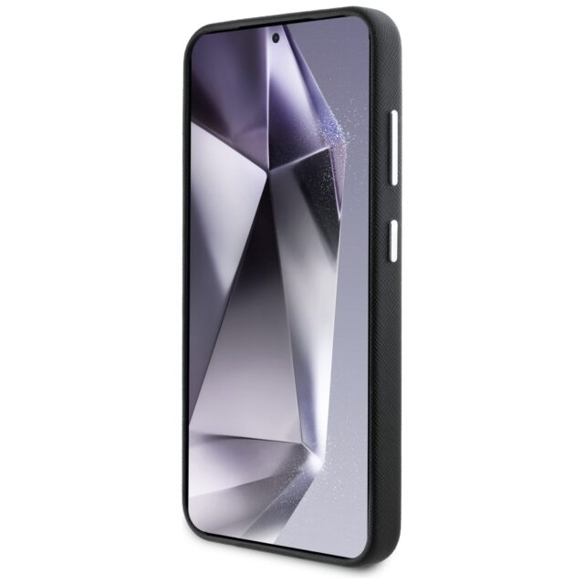 Etui Karl Lagerfeld Saffiano Full Wrapped Elongated Metal Logo MagSafe do Samsung Galaxy S25 - imagine 5