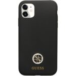 Guess GUHCN614DGPK iPhone 11 / Xr 6.1" black hardcase Silicone Logo Strass 4G - imagine 3