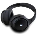 BMW Headphones Bluetooth ANC BMBHKL601SSLVK black Metal Logos - imagine 2