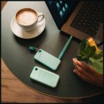 External Drive Verbatim Pocket SSD 1TB USB-C 3.2 gen.2 black-polar blue 32324 - imagine 6