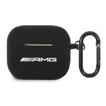 AMG AMA3RBK AirPods 3 cover black Silicone with Big Logo