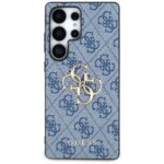 Case Guess Big 4G Logo Classic Logo to Samsung Galaxy S25 Ultra blue - imagine 3