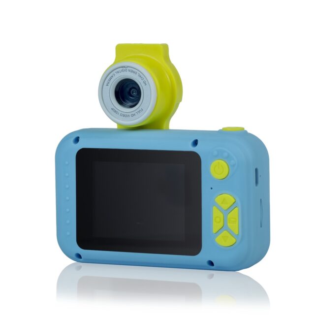 Extralink Kids Camera H135 Blue | Digital camera | selfie lens, 1080P, 2.0" display - imagine 5