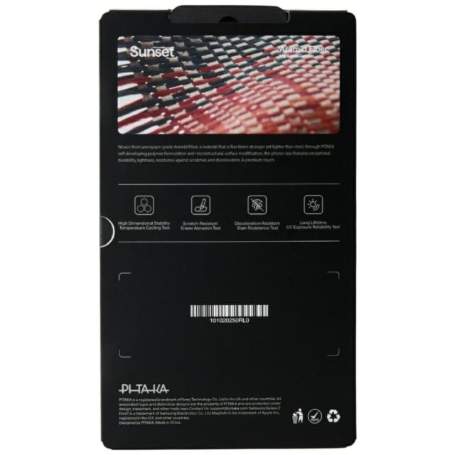 Case PITAKA Ultra-Slim MagSafe for Samsung Galaxy Z Fold7 sunset - imagine 7