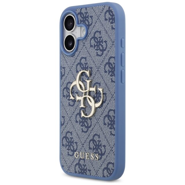 Case Guess 4G Big Logo for iPhone 17 blue - imagine 2