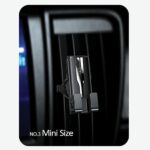 USAMS Gravity Holder for Ventilation Grille black ZJ058ZJ01 (US-ZJ058) - imagine 4