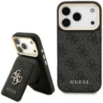 Case Guess 4G with wallet Magsafe for iPhone 17 Pro black