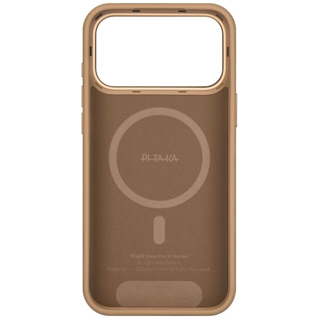 Case PITAKA Aramid UltraGuard Moonrise MagSafe for iPhone 17 Pro Max sunset - imagine 3