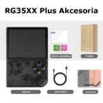 Console Anbernic RG35XX Plus translucent black - imagine 3