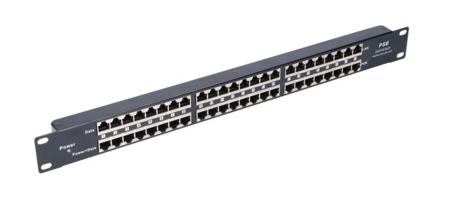 Extralink 24 Port | PoE Injector | 24x 100Mb/s RJ45, Rackmount - imagine 6