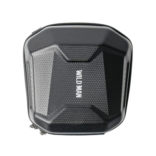 WILDMAN Bike case/holder E18 frame bag black - imagine 7