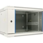 Extralink 6U 600x600 AZH Gray | Rackmount cabinet | wall mounted, swing type