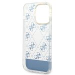 Guess GUHCP14LHG4MHB iPhone 14 Pro 6,1" blue hardcase 4G Pattern Script - imagine 7