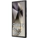 Karl Lagerfeld KLHCS24LSAKLHPK S24 Ultra S928 hardcase black Saffiano Mono Metal Logo - imagine 5