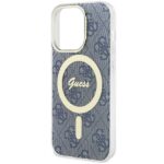 Guess GUHMP15XH4STB iPhone 15 Pro Max 6.7" blue hardcase IML 4G MagSafe - imagine 6