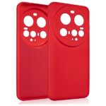Case Beline Silicone for Xiaomi 15 Ultra red