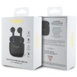 Guess Bluetooth headphones GUTWST26PSK TWS + docking station black/black Classic EST Logo - imagine 4