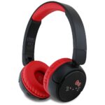 Hello Kitty Face Logo Bluetooth Headphones Red